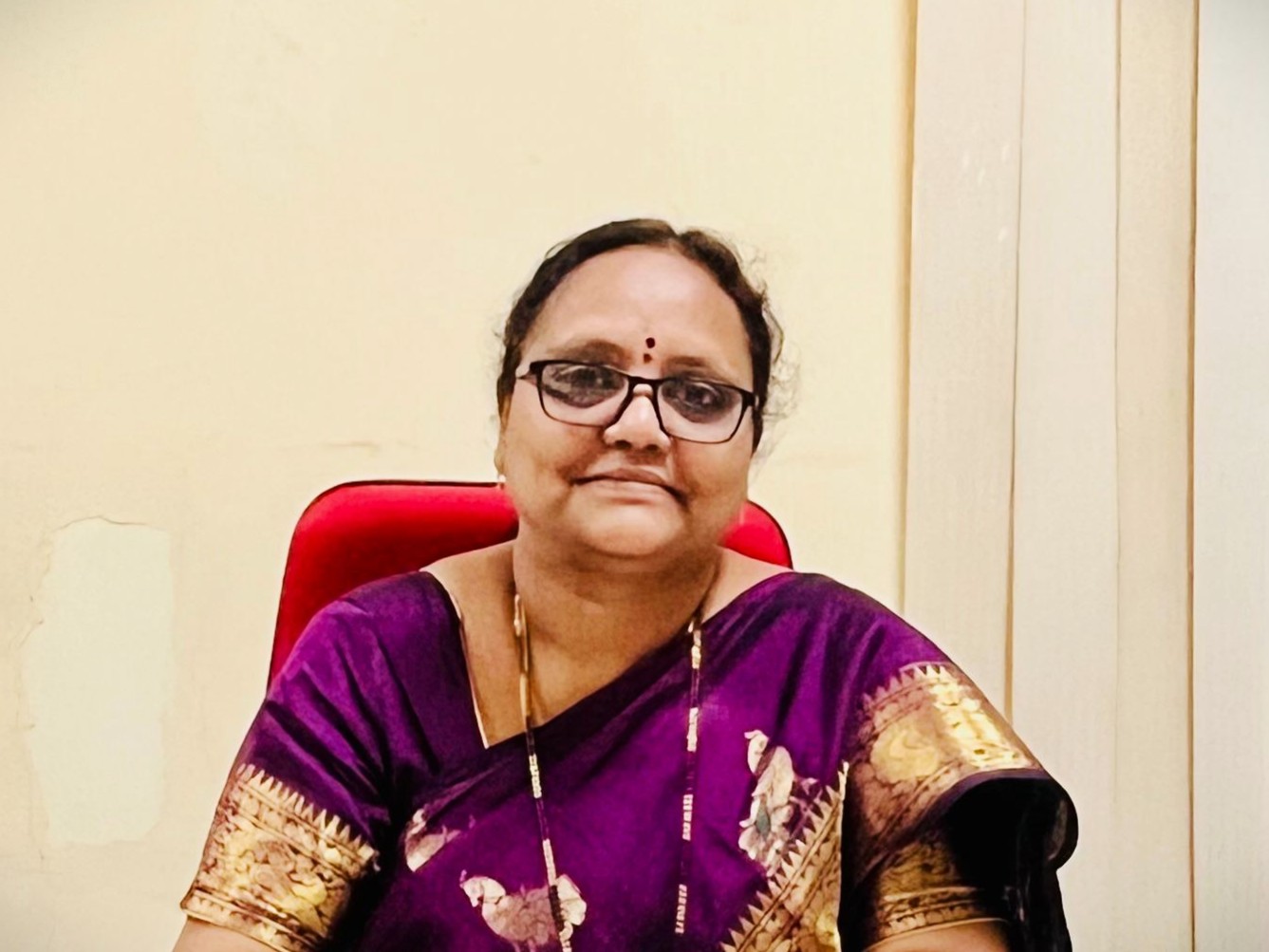 Smt. Y. Sridevi, President of the Ladies Welfare Centre (LWC), BHEL
